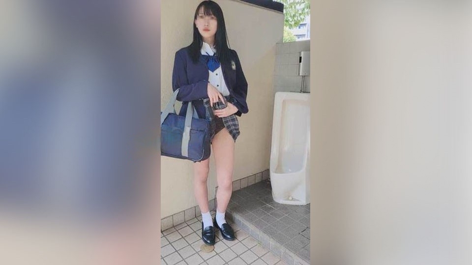 FC2PPV 3508299 A Student With Long Black Hair. After School In The Public Restroom Behind The School - JAV movie in FHD