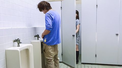 Sweet Riho Mikami kneels to provide Japanese blow job - JAV movie in FHD